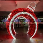 Christmas Ball Light Factory - Outdoor Commercial Decor 3D Giant