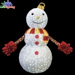 Snowman Light Manufacturer - Commercial Outdoor Giant 3D LED