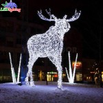LED Deer Light Factory - Custom Made Large 3D Illuminated Family
