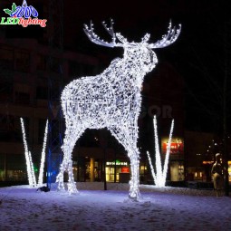 LED Deer Light Factory - Custom Made Large 3D Illuminated Family