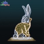 Rabbit Motif Light Factory - 3D LED Outdoor Christmas Halloween