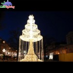 Fountain Light Factory - LED Christmas 3d Motif Fountain