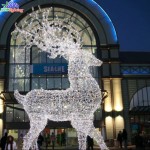 Christmas Horse Light Factory - LED Horse With Sleigh Set