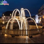 Fountain Light Factory - LED Christmas 3d Motif Fountain