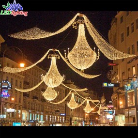 LED Chandelier Manufacturer - 3d Led Pendent Street Motif Decor
