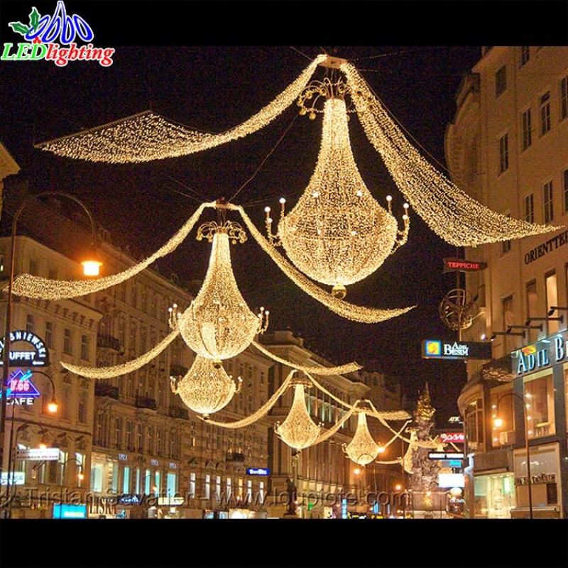 LED Chandelier Manufacturer - 3d Led Pendent Street Motif Decor