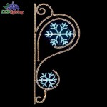 Pole Motif Light Manufacturer - Commercial Grade 2D Iron Frame