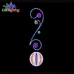 LED Pole Light Factory - Commercial Waterproof 2D Outdoor Christmas