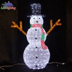 Snowman Light Manufacturer - Commercial Outdoor Giant 3D LED