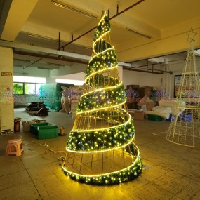 RGB Tree Light Factory - Innovative Programmable DMX Control City