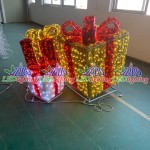 Christmas Gift Light Factory - Handmade Giant 3D LED Iron Frame