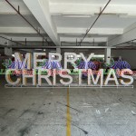 Christmas Light Manufacturer - Large Outdoor Giant Lighting Letter