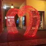 LED Arch Light Manufacturer - Custom Heart Shape Outdoor Wedding