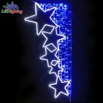Pole Motif Light Manufacturer - Handcrafted Custom Made 2D Outdoor