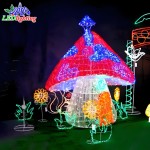 Water Curtain Light Manufacturer - Induction Mushroom Cloud Decorative