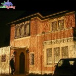 Wedding Backdrop Factory - Blue LED IP65 Curtain Waterfall Effect