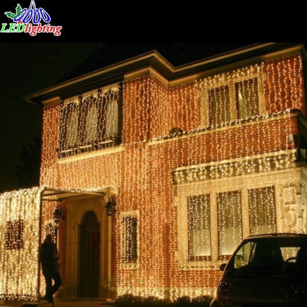 Wedding Backdrop Factory - Blue LED IP65 Curtain Waterfall Effect