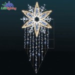 Pole Motif Light Manufacturer - Handcrafted Custom Made 2D Outdoor