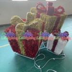Christmas Gift Light Factory - Handmade Giant 3D LED Iron Frame
