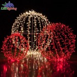 Christmas Ornament Factory - Wholesale 3D LED Ball Hotel Plaza