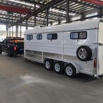 Horse Carriage Manufacturer - 4 Horse Trailer China Made