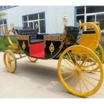 Horse Carriage Factory - Deluxe Golden Royal Trailer