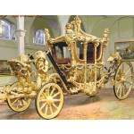 Horse Carriage Factory - Deluxe Golden Royal Trailer