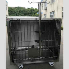 Dog Cage Factory - Luxury Stainless Steel Breathable