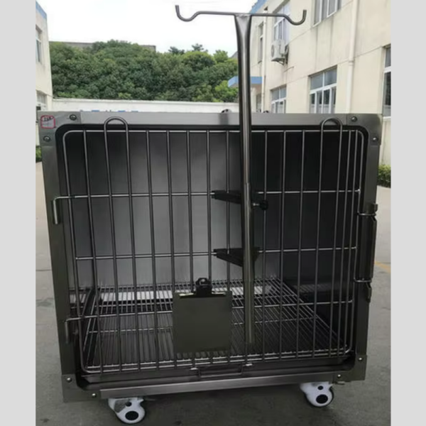 Dog Cage Factory - Luxury Stainless Steel Breathable