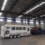 Horse Carriage Manufacturer - 4 Horse Trailer China Made