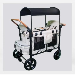 Kids Wagon Manufacturer - 4 Seater Folding Push-Pull Design