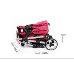 Twins Stroller Manufacturer - Wholesale Lightweight 4 Wheels