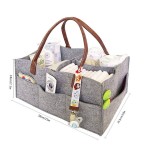 Diaper Organizer Manufacturer - Luxury Pure White Large Capacity