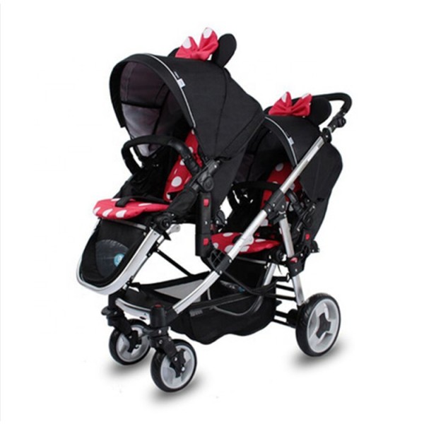 Twins Stroller Manufacturer - Wholesale Lightweight 4 Wheels