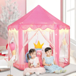 Play Tent Manufacturer - OEM Kid's Flower Princess Pink