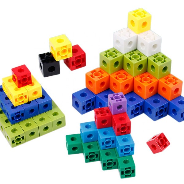 STEAM Blocks Manufacturer - 52 Piece Math Linking Cubes