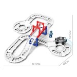 Toy Rail Car Factory - DIY Assembly Flexible Track