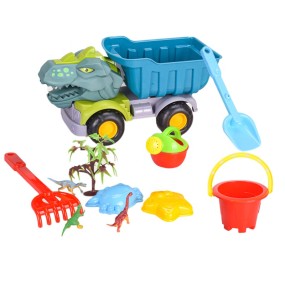 Beach Toy Factory - 11pcs Dinosaur Truck Tools
