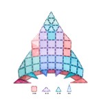 Magnetic Blocks Manufacturer - 59PCS 3D Diamond Construction