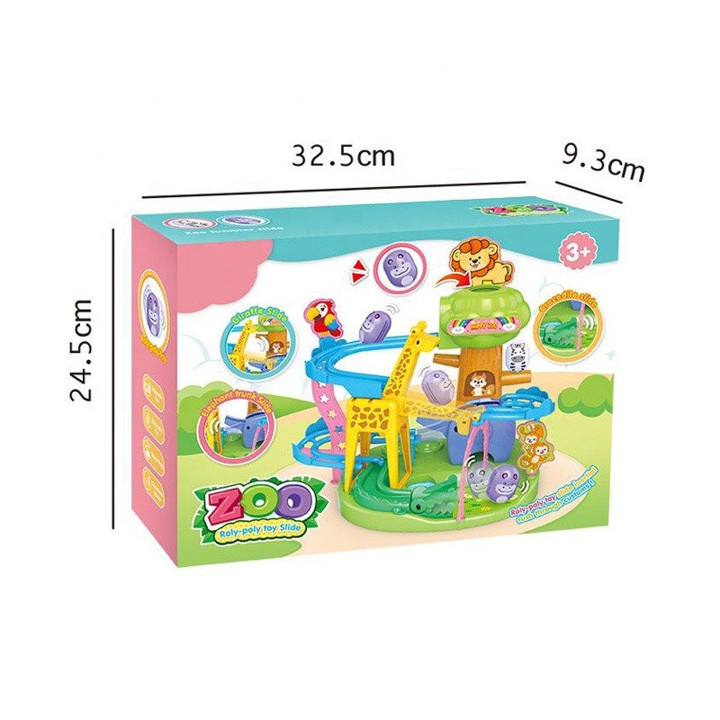 Animal Slide Toy Factory - Plastic Zoo Somersault Slide