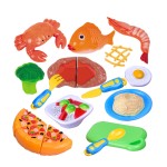 Kitchen Set Factory - Plastic Food Cutting Preschool