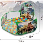 Play Tent Manufacturer - Dinosaur Castle Ocean Balls
