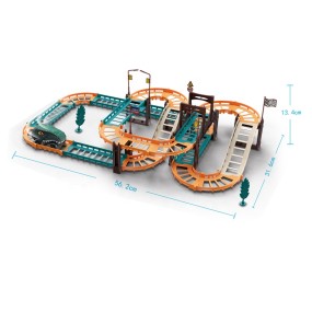 Toy Train Set Factory - Electric Dinosaur Track Plastic