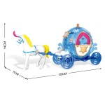 Princess Toy Factory - Horse Carriage Plastic Dolls