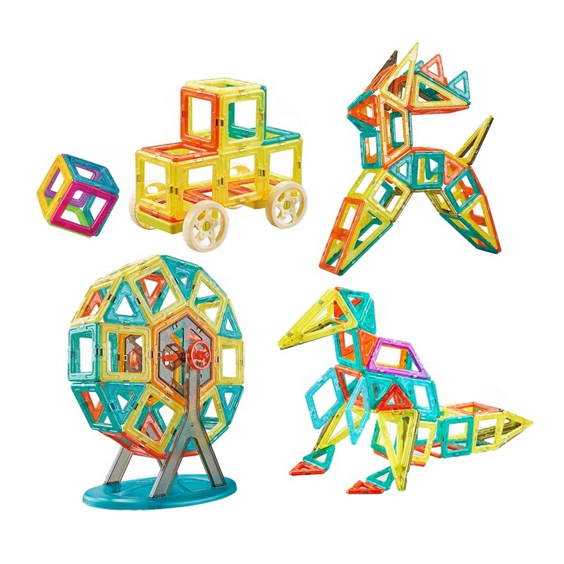 Magnetic Tiles Factory - Colorful Plastic Glass Material