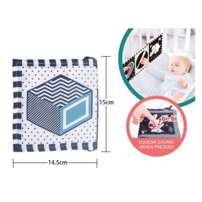 Baby Cloth Book Factory - Washable Colorful Fabric Sounds