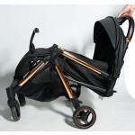 Europe Standard Stroller Manufacturer - PU Leather Adjustable Anex