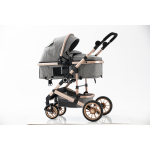 Fashionable Pram Manufacturer - 2 in 1 Compact Luxury Foldable