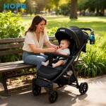 Infant Stroller Manufacturer - Foldable Adjustable Canopy Suspension