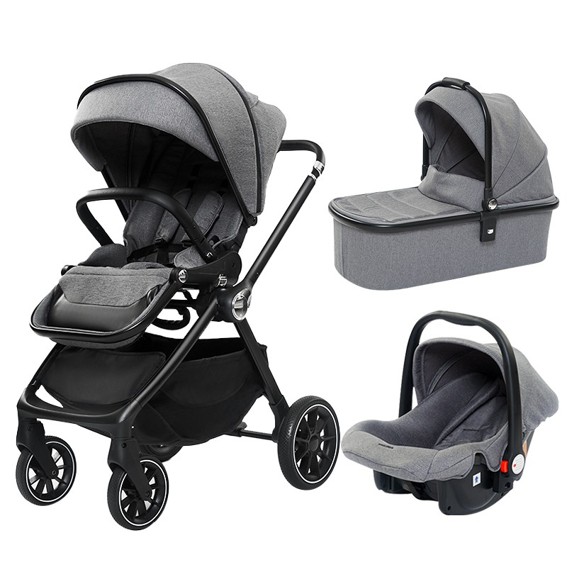 New Design Stroller Factory - 3 in 1 Set Reversible Car Seat